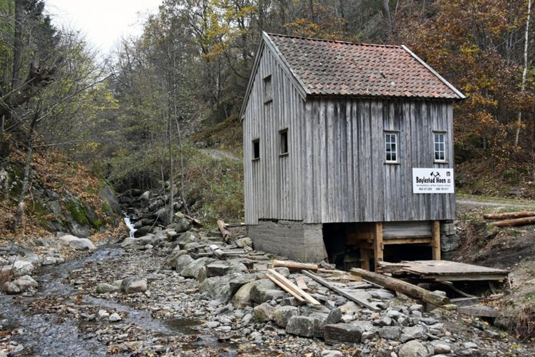 Mølle som settes i stand av Bøylestad og Moen: Foto Bøylestad og Moen