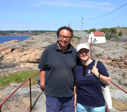 Siv og svein lyngør fyr