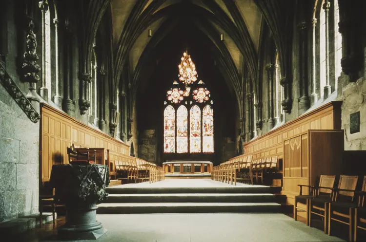 Koret i Stavanger domkirke. Foto: Arkeologisk museum, Universitetet i Stavanger